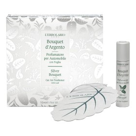 Bouquet D'argento Profumatore Per Automobile Con Foglia Edizione Limitata 10 Ml