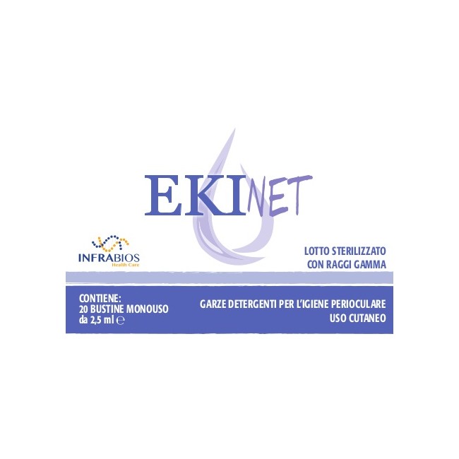 EKINET GARZE OCULARI 20PZ