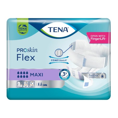 Pannolone Per Incontinenza Tena Flex Maxi Large 22 Pezzi