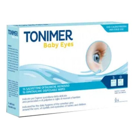 Tonimer Eyes Baby Salviettine Oftalmiche 16 Pezzi