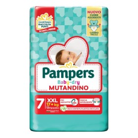 Pampers Baby Dry Pannolino Mutandina Xxl Small Pack 13 Pezzi