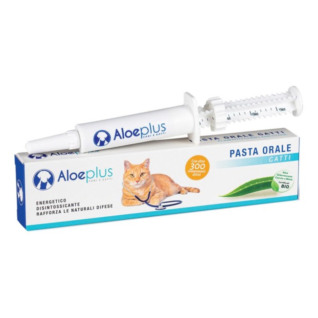 Aloeplus Pasta Orale Classica Gatti 15 Ml