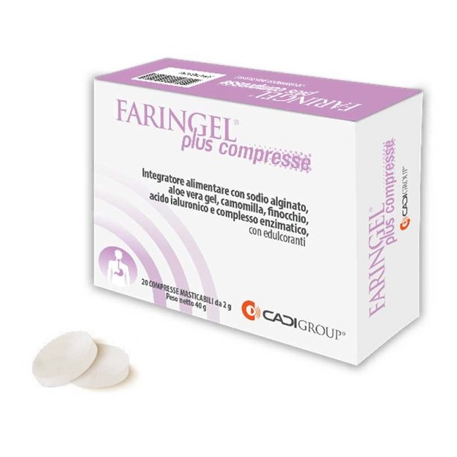 FARINGEL PLUS 20CPR MASTIC