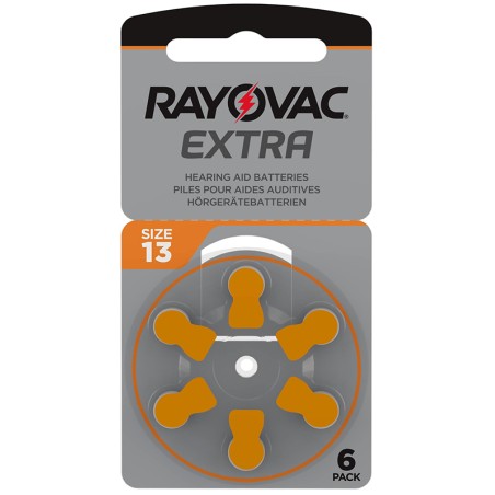 Batteria Modello 13 Per Amplificatore Acustico 6 Pezzi