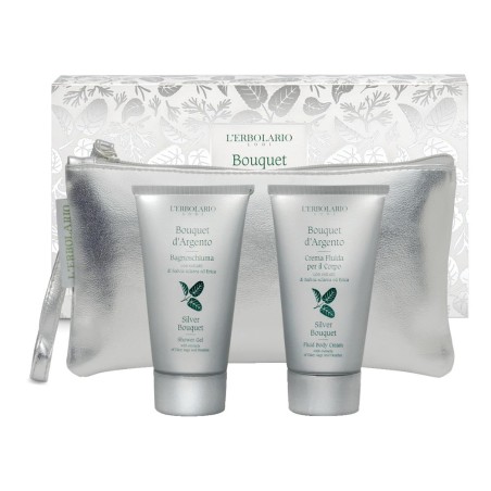 Bouquet D'argento Beauty Bagnoschiuma 75 Ml + Crema Fluida Corpo 75 Ml Edizione Limitata