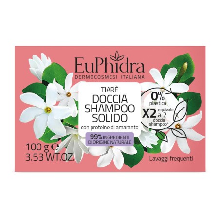 Euphidra Doccia Shampoo Solido Tiare' 100 G