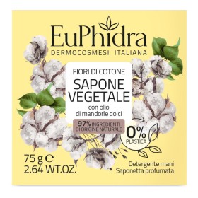 Euphidra Saponetta Vegetale Fiori Di Cotone75 G