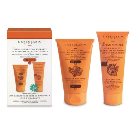 Kit Solare Crema Solare Spf50+ 125 Ml + Omaggio Shampoosole 100 Ml