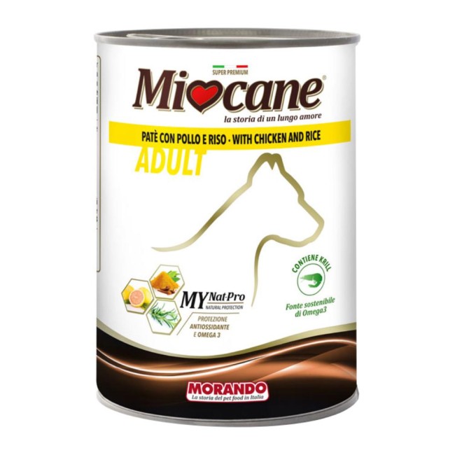 MIOCANE PATE' POLLO E RISO