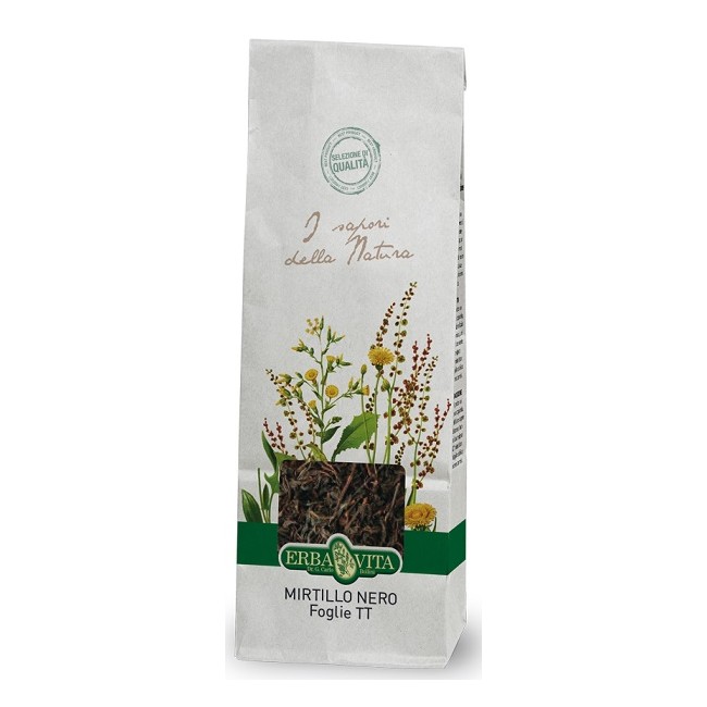 Mirtillo Nero Taglio Tisana Foglie 100 G