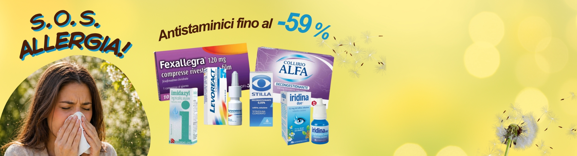 L'allergia non è più un problema