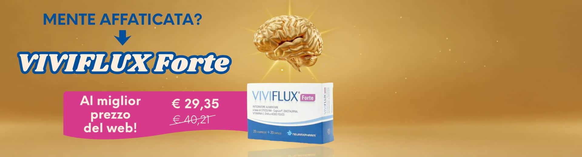 Dai forza alla tua mente con Viviflux Forte